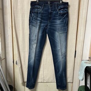 PRPS Dark Blue Skinny Jeans